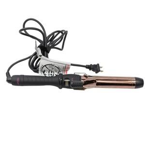 BOMBAY 25mm 1" Rose Gold Curling Iron with clamp